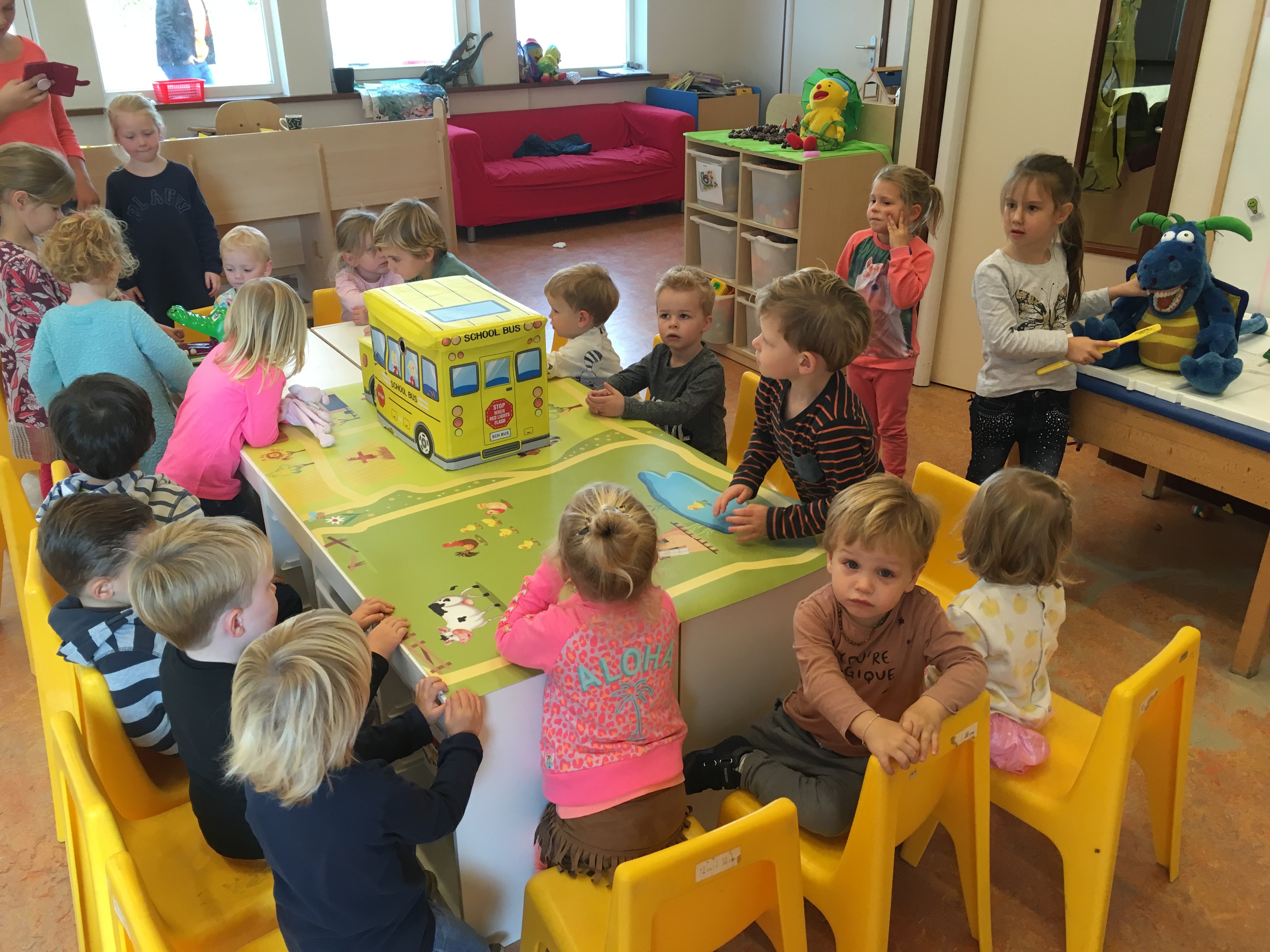 Groep 1-2 a Poetsles