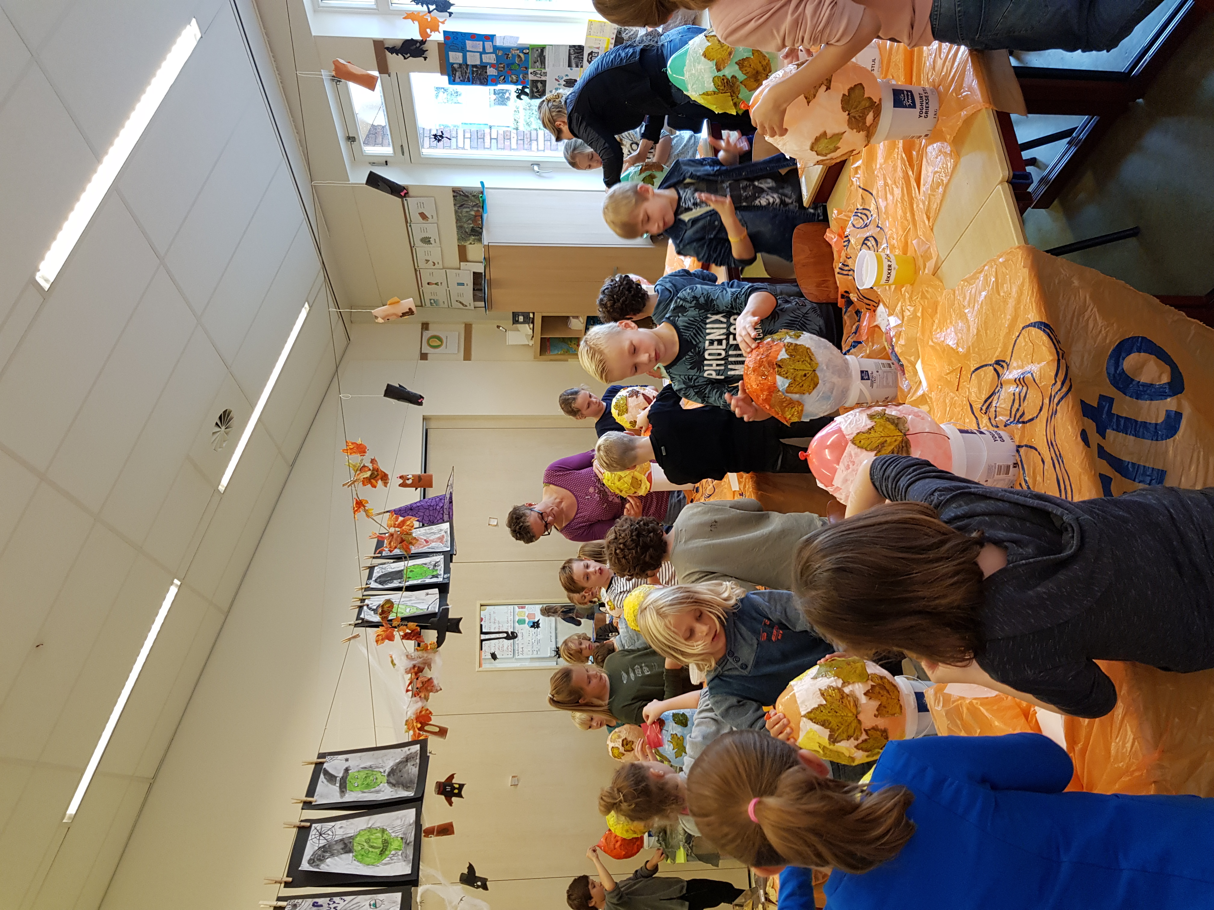 Groep 6: lampionnenworkshop