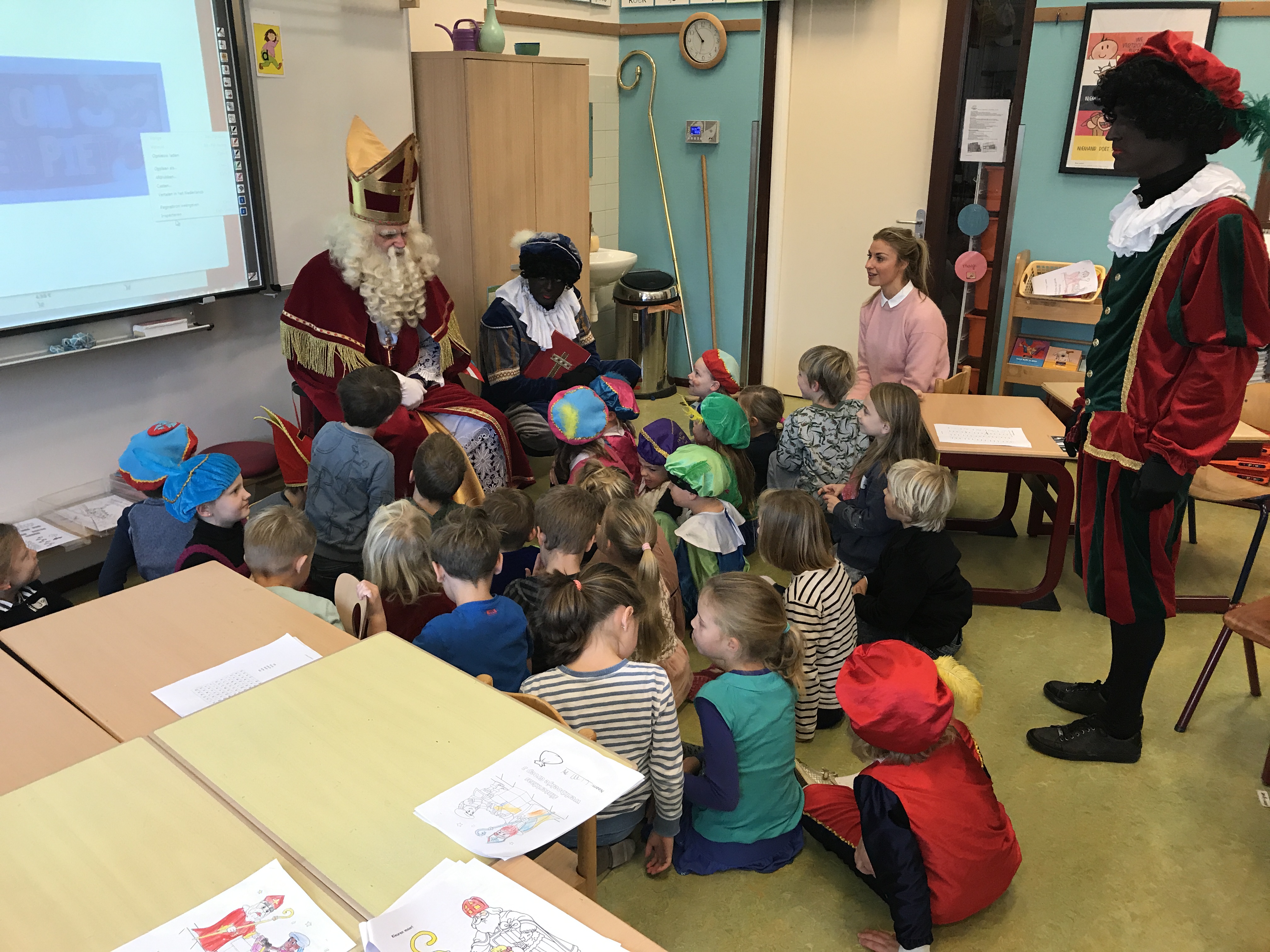 Groep 3: Sinterklaasviering 