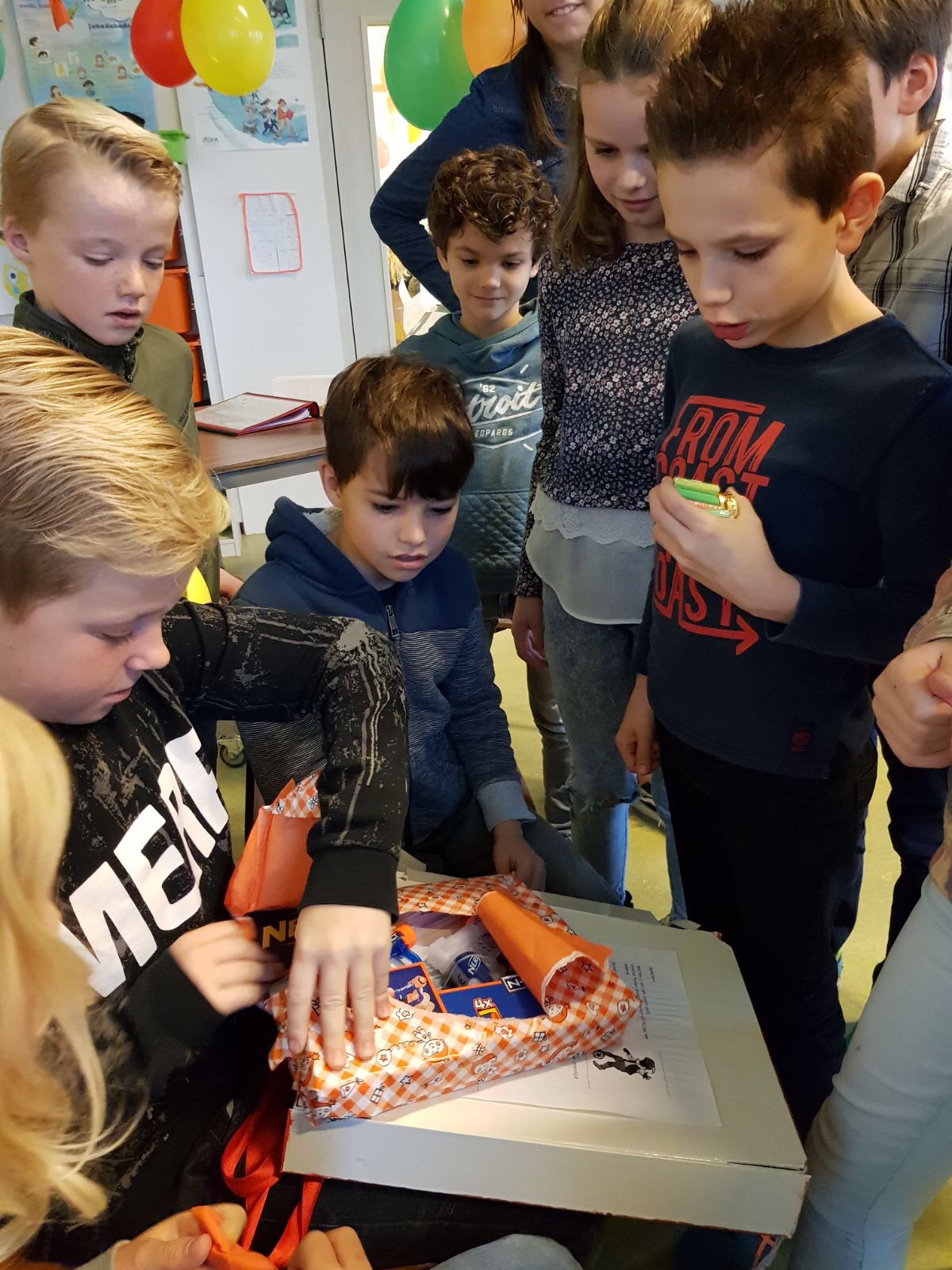 Groep 6: Sinterklaas op school