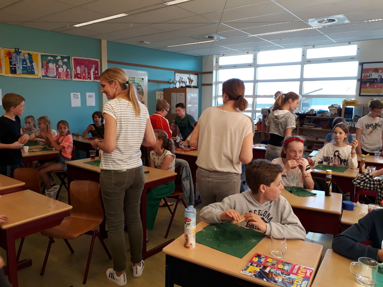 Groep 8: Iep, spookhuis en decor