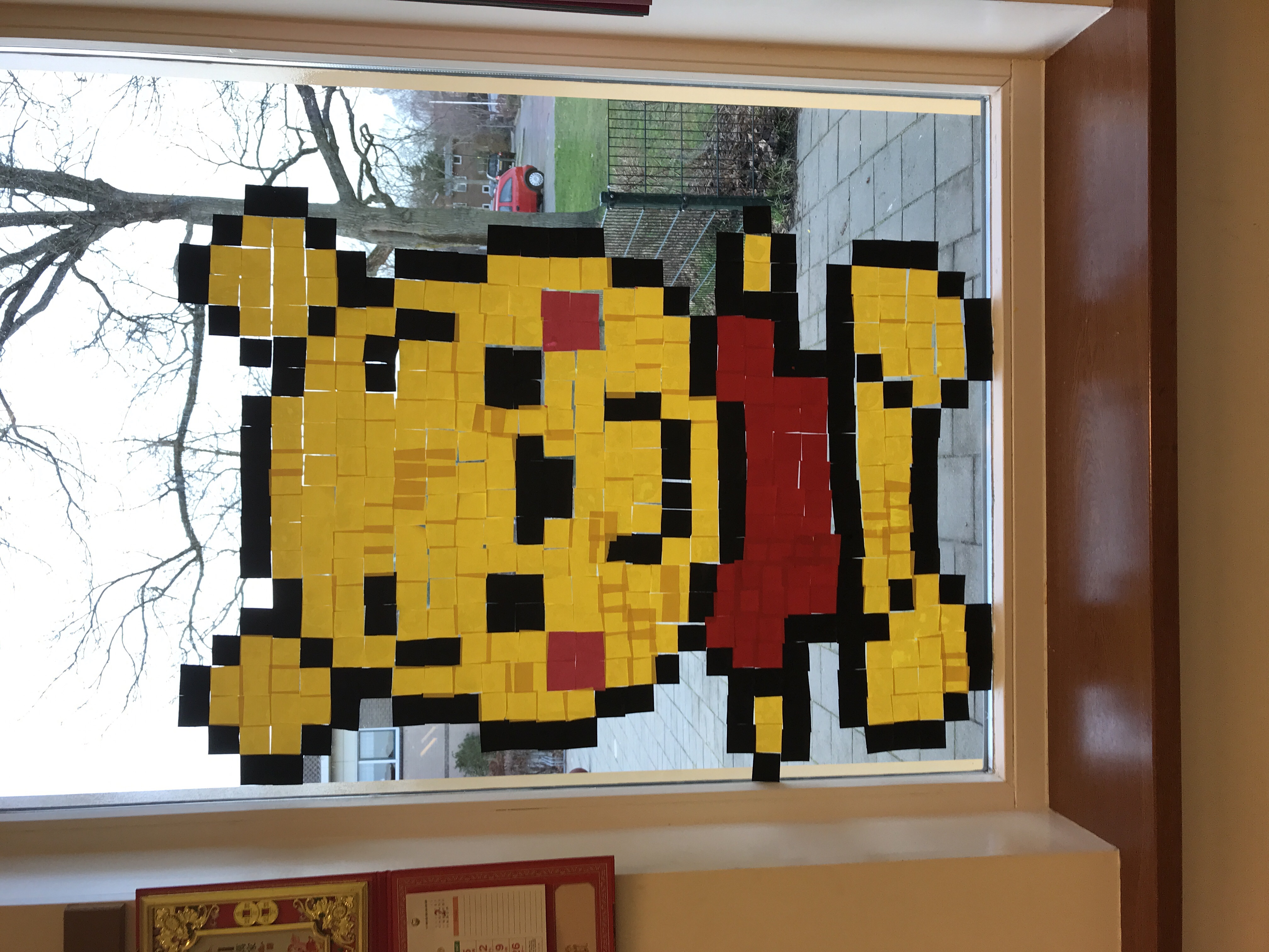 Groep 8: pixel art en een toets Engels