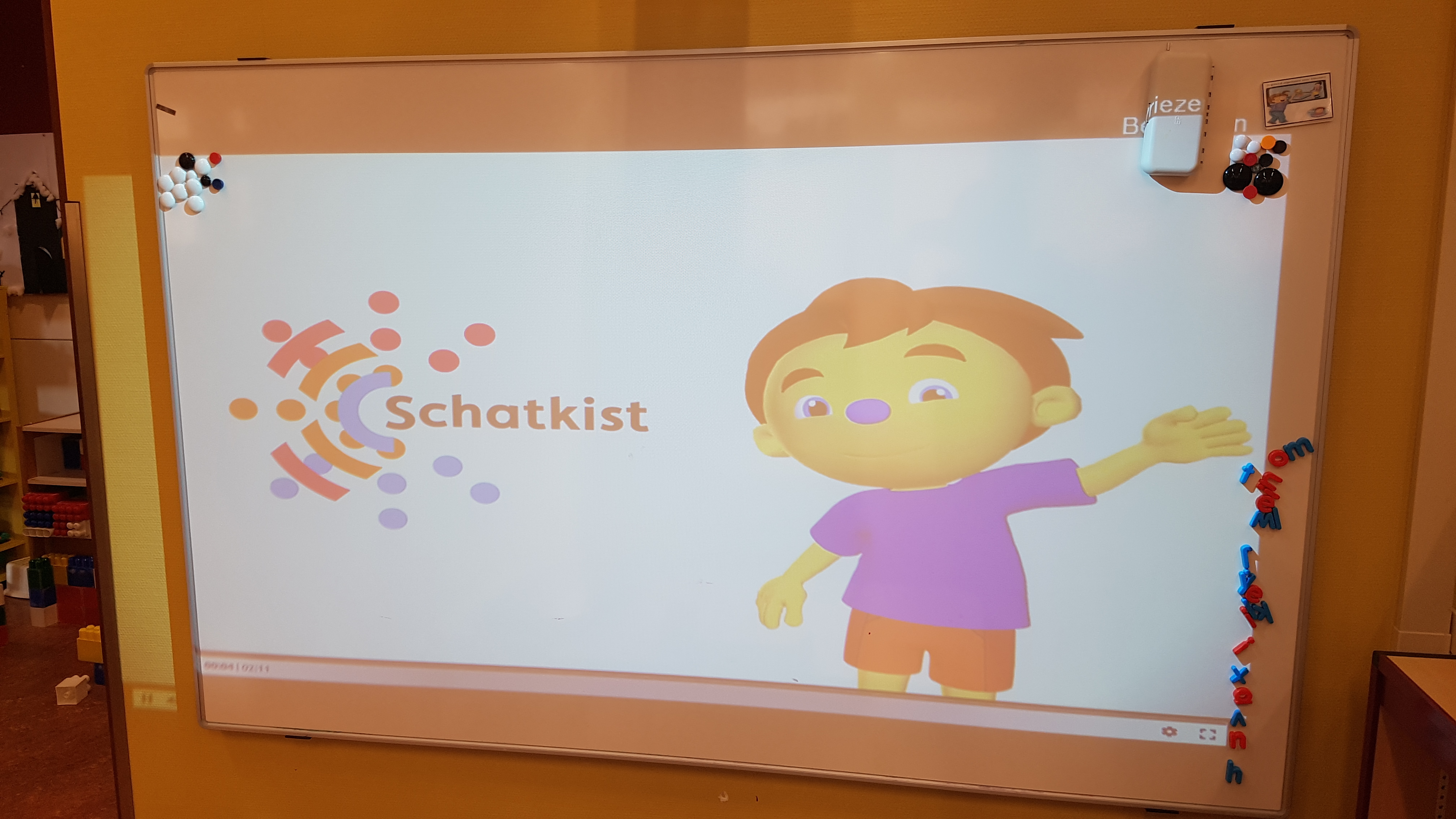 Nieuw thema bij de kleuters