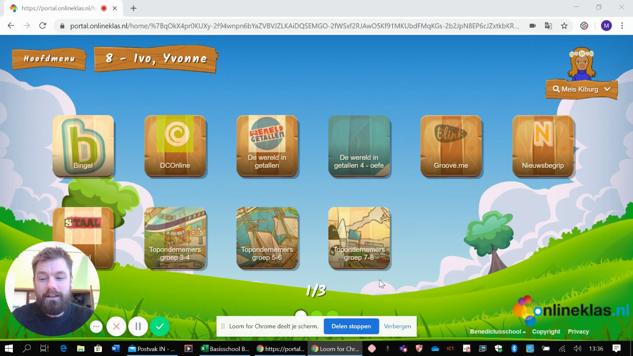 Schoolstress en inlog