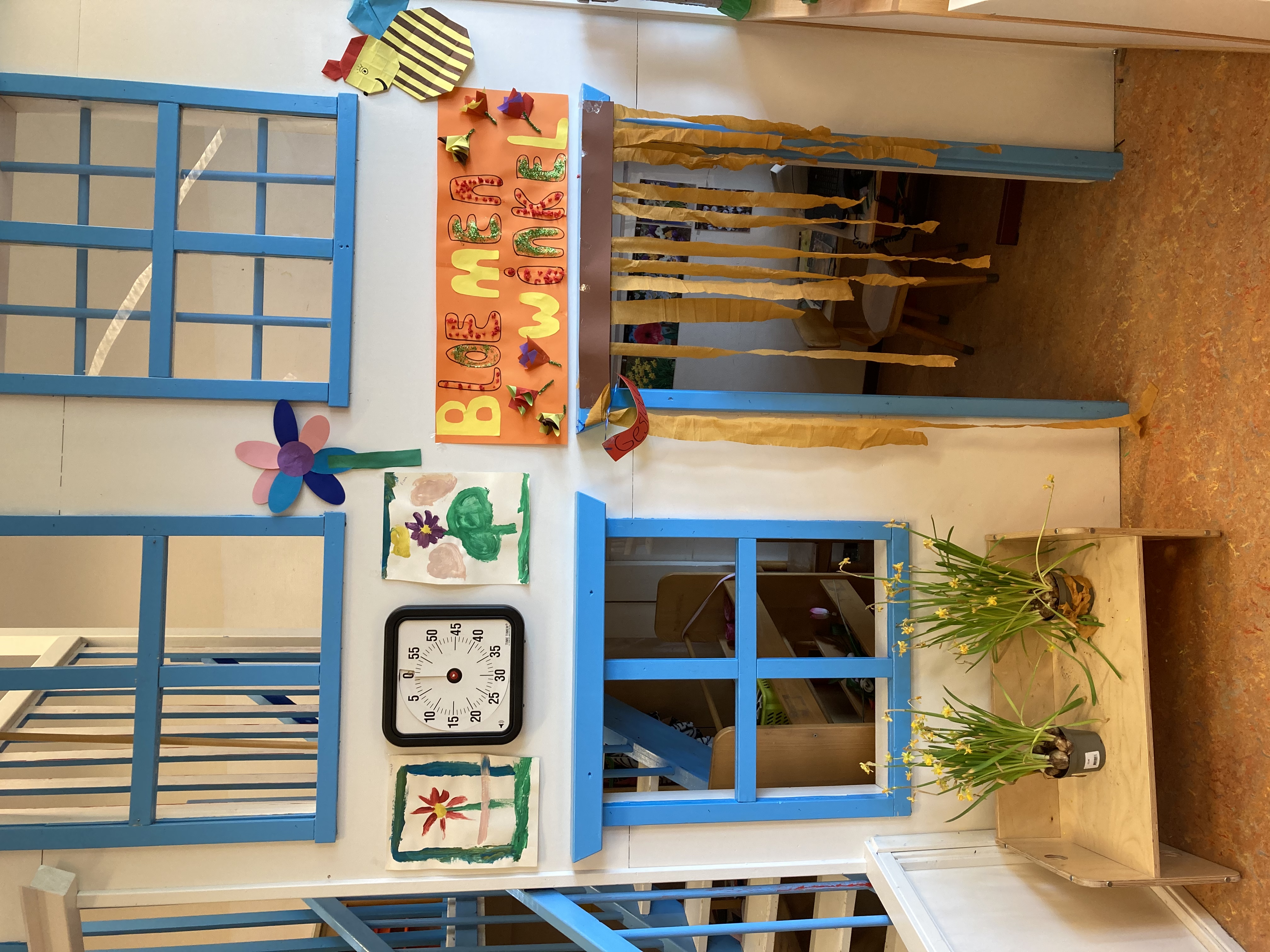 Lente bij de kleuters