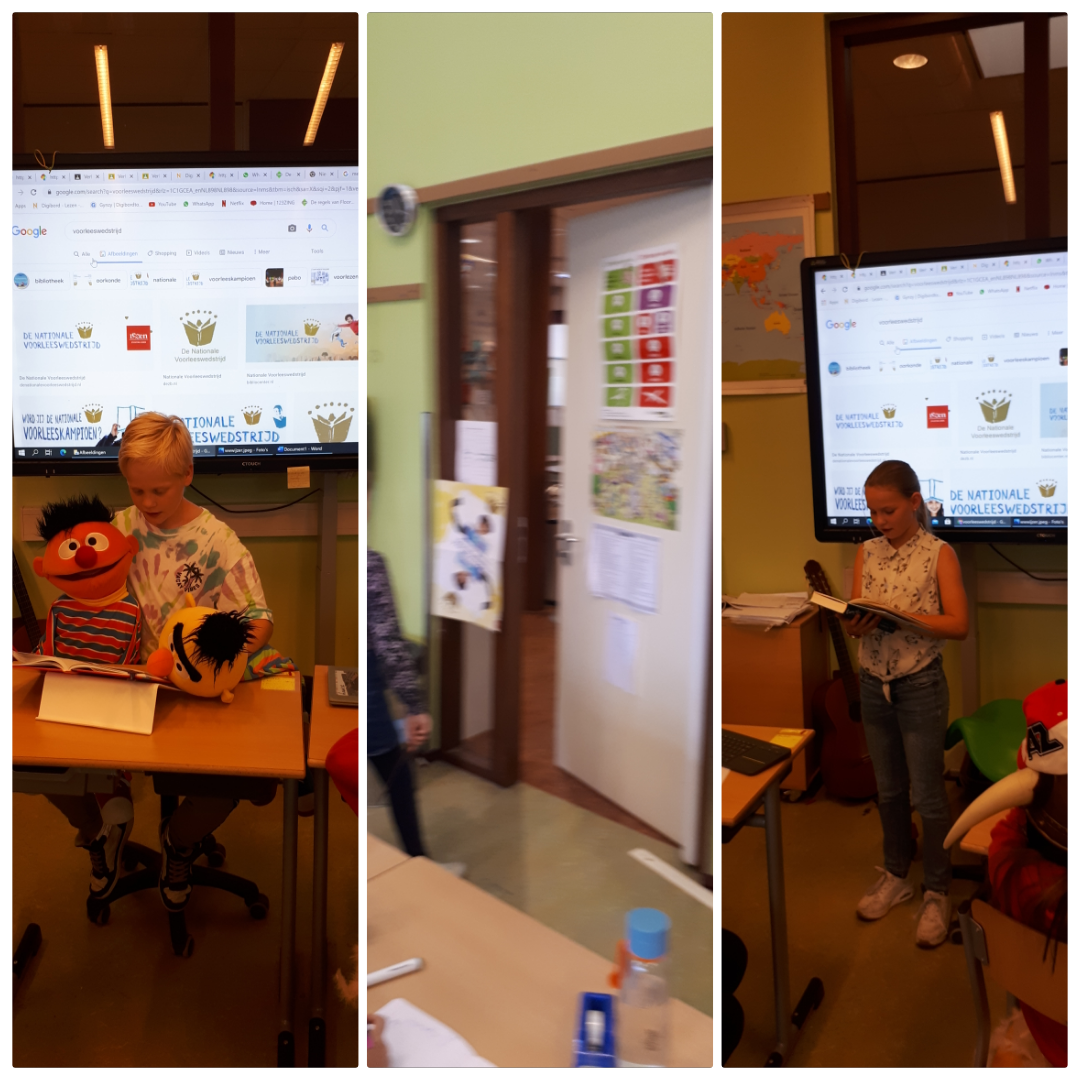 Voorleeswedstrijd, afsluiting kinderboekenweek